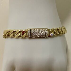 Cuban Link 7" Monaco Style Bracelet